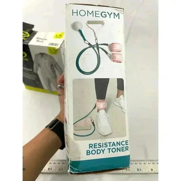 2 PC Workout Home Resistance Body Toner Sauna Suit L/XL NEW - Picture 6 of 7